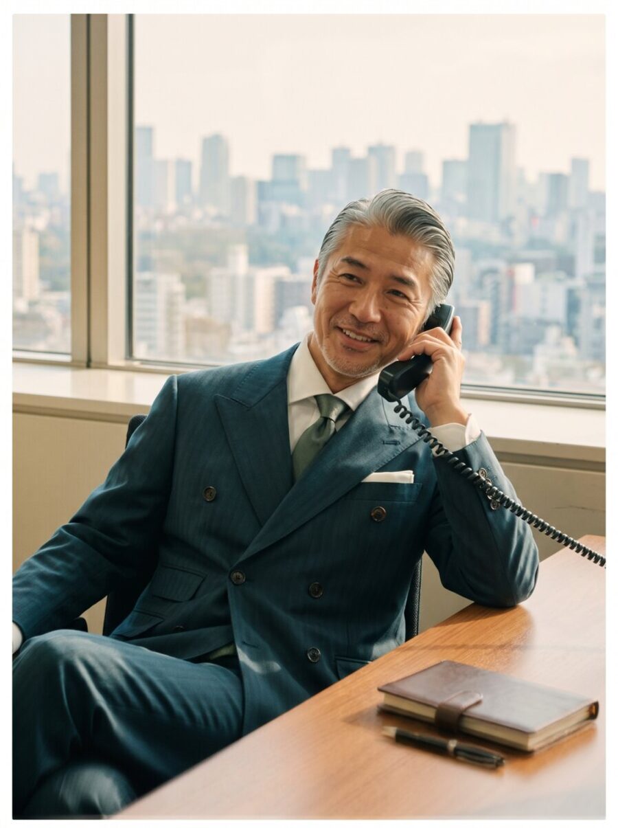 着用イメージ：大事な商談・登壇